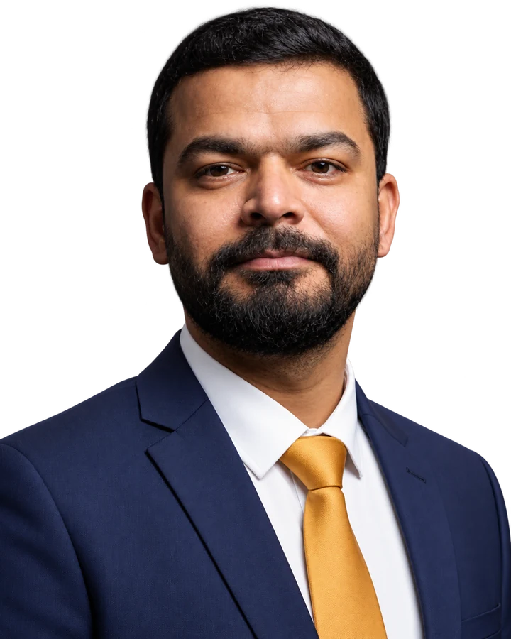 Retrato de Ghulam Qasim, de Finzoryx